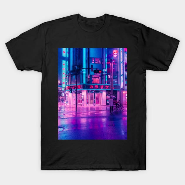 Neon Nostalgia T-Shirt by HimanshiShah